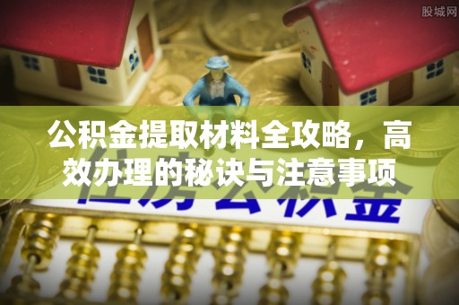 缙云公积金提取材料全攻略，高效办理的秘诀与注意事项