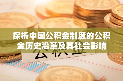 缙云探析中国公积金制度的公积金历史沿革及其社会影响