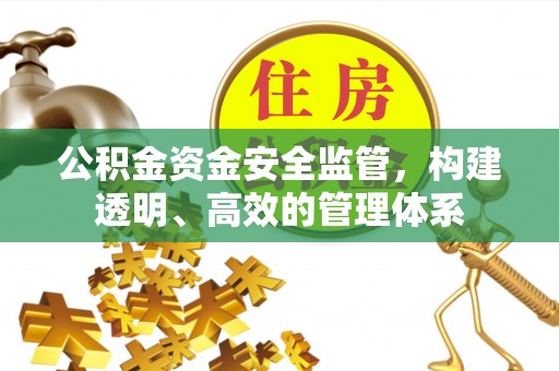 缙云公积金资金安全监管，构建透明、高效的管理体系