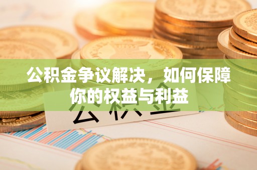 缙云公积金争议解决，如何保障你的权益与利益