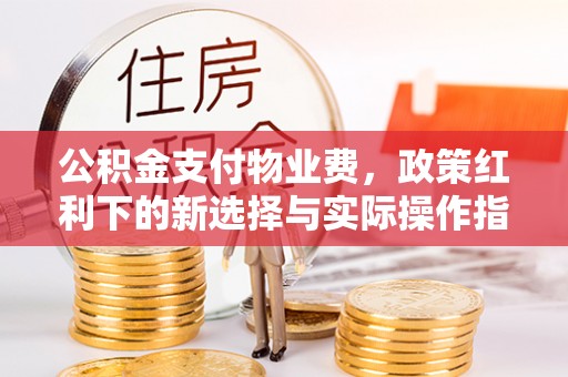 缙云公积金支付物业费，政策红利下的新选择与实际操作指南