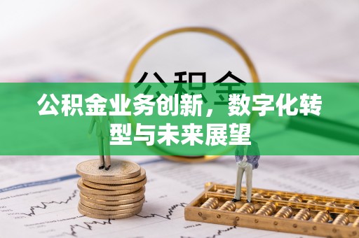 缙云公积金业务创新，数字化转型与未来展望
