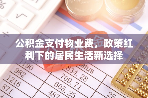 缙云公积金支付物业费，政策红利下的居民生活新选择