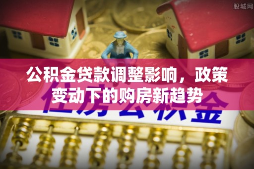 缙云公积金贷款调整影响，政策变动下的购房新趋势
