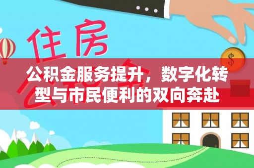 缙云公积金服务提升，数字化转型与市民便利的双向奔赴