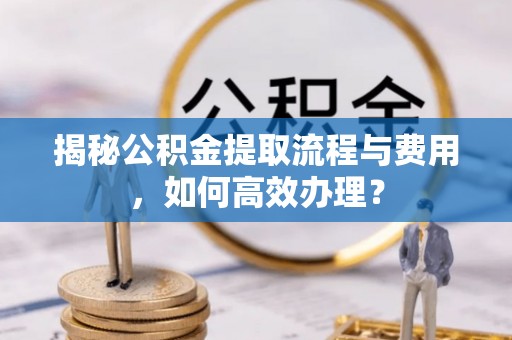 缙云揭秘公积金提取流程与费用，如何高效办理？